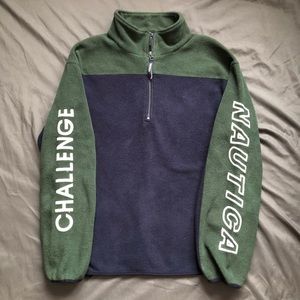 Vintage Nautica Challenge Fleece Jacket